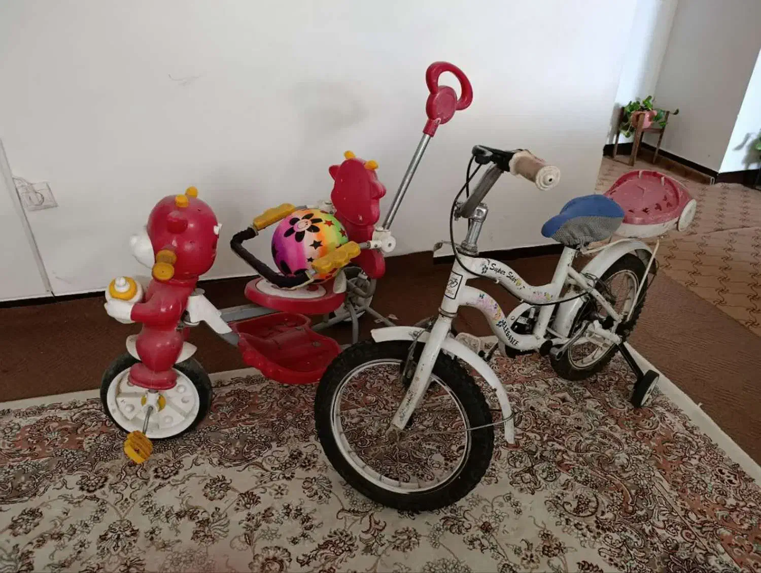 دوچرخه 16سفید رنگ|دوچرخه، اسکیت، اسکوتر|ایلام, |دیوار