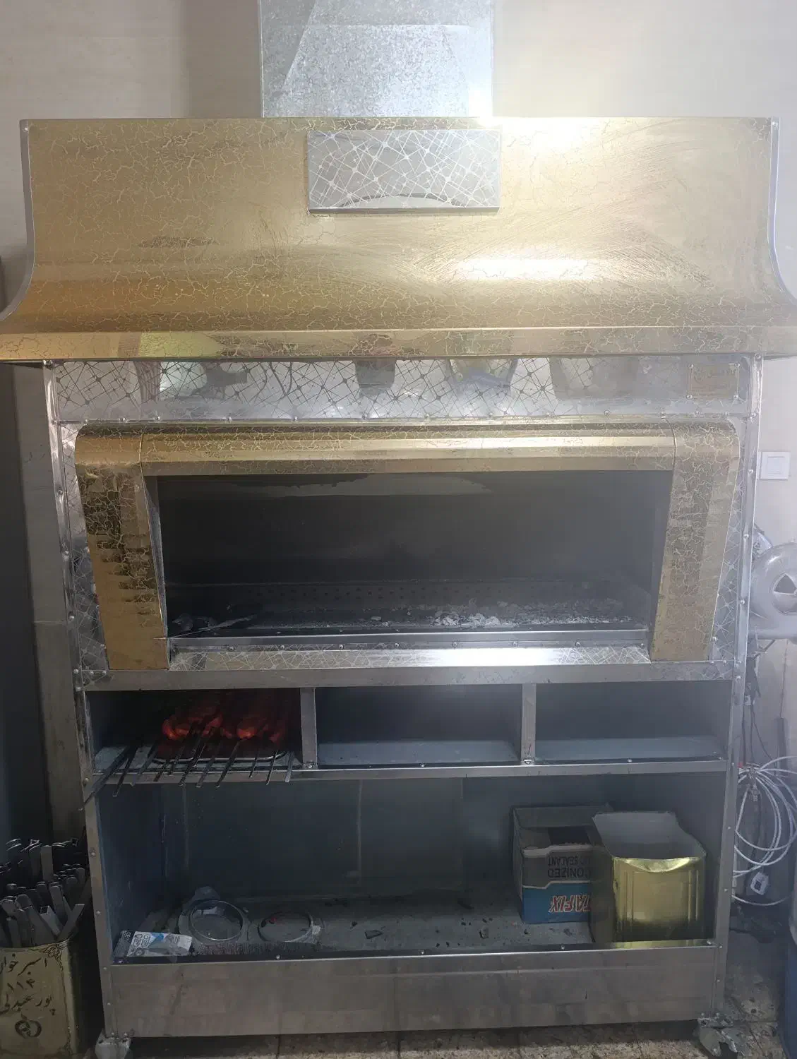 منقل ذغالی در حد صفر|اجاق گاز و لوازم برقی پختوپز|تسوج, |دیوار