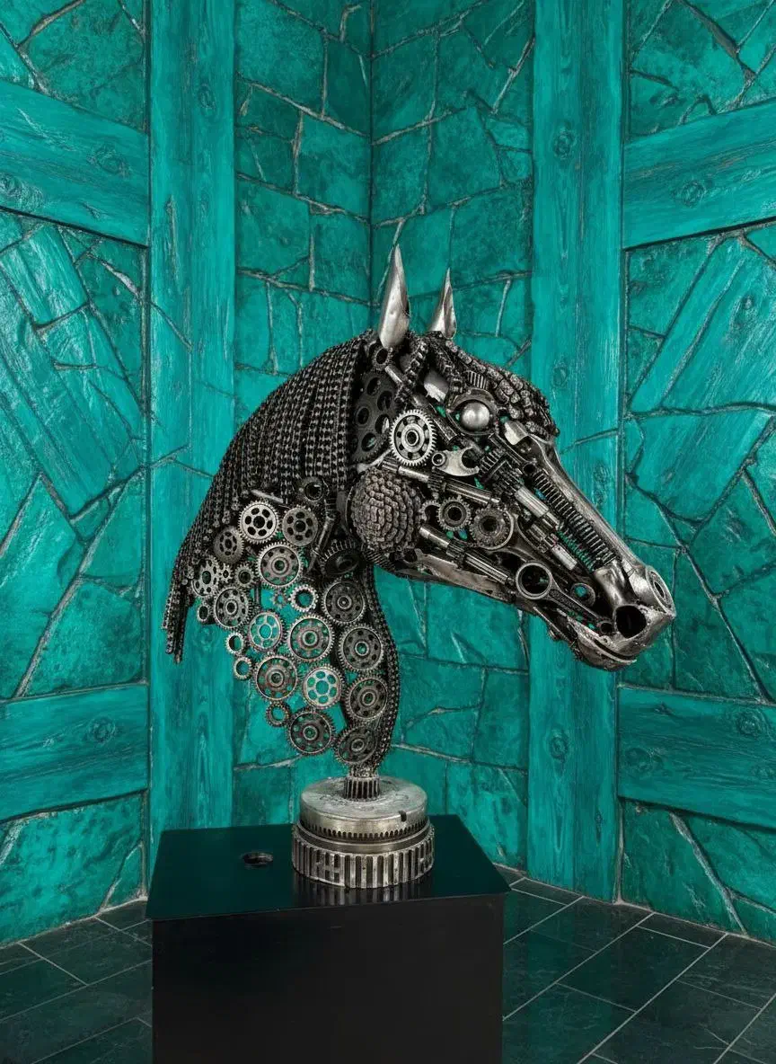 مجسمه های فلزی|مجسمه، تندیس، ماکت|کرمانشاه, |دیوار