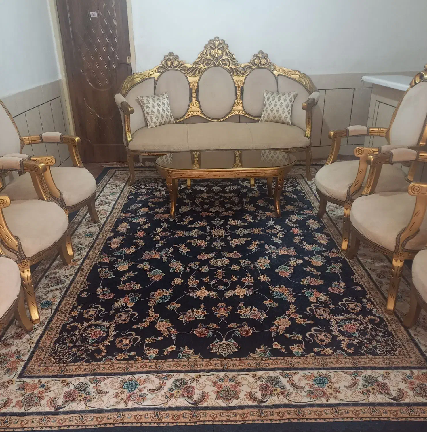 مبل سلطنتی|مبلمان خانگی و میز عسلی|ازنا, |دیوار