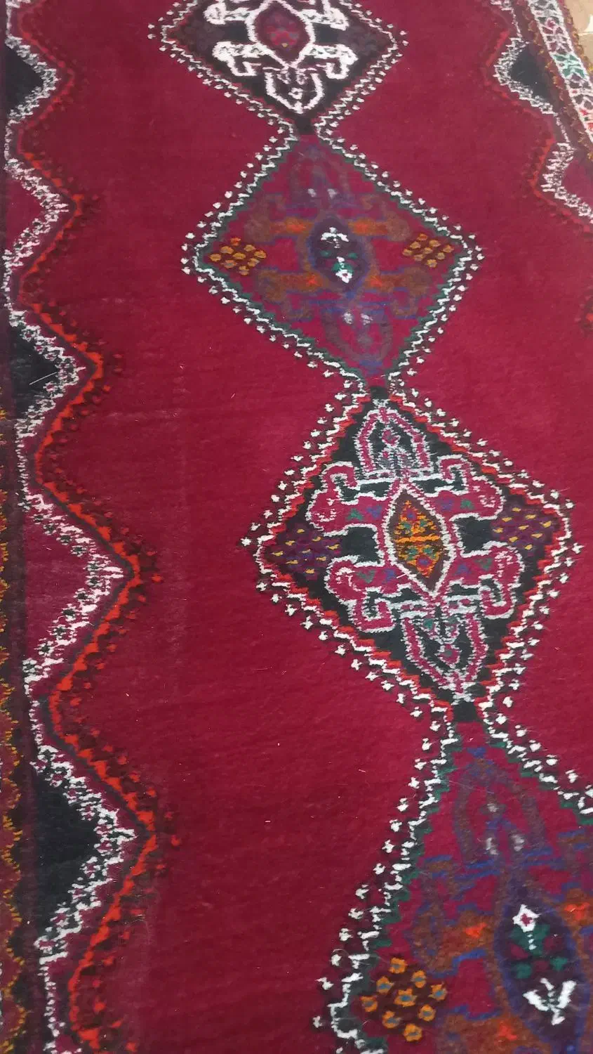 قالی محلی|فرش|شیراز, دست خضر|دیوار