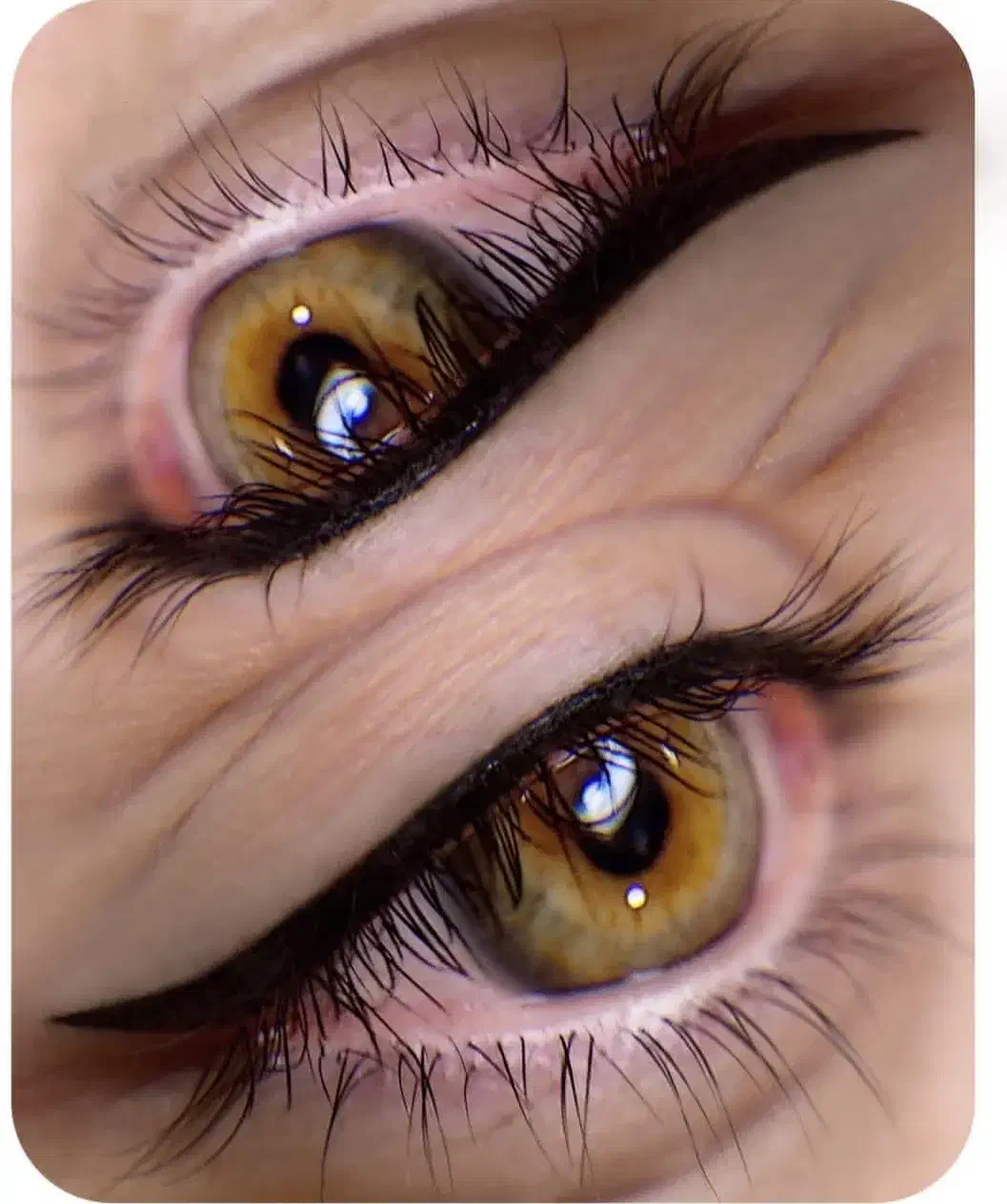 مدل خط چشم و شیدینگ لب|خدمات آرایشگری و زیبایی|تهران, سردارجنگل|دیوار