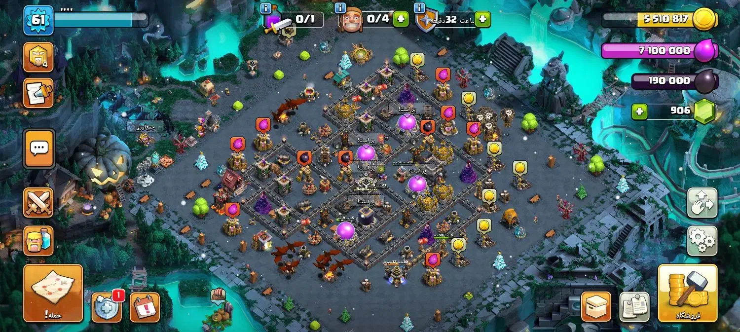 اکانت کلش مپ داره حراج|کنسول، بازی ویدئویی و آنلاین|ملایر, |دیوار