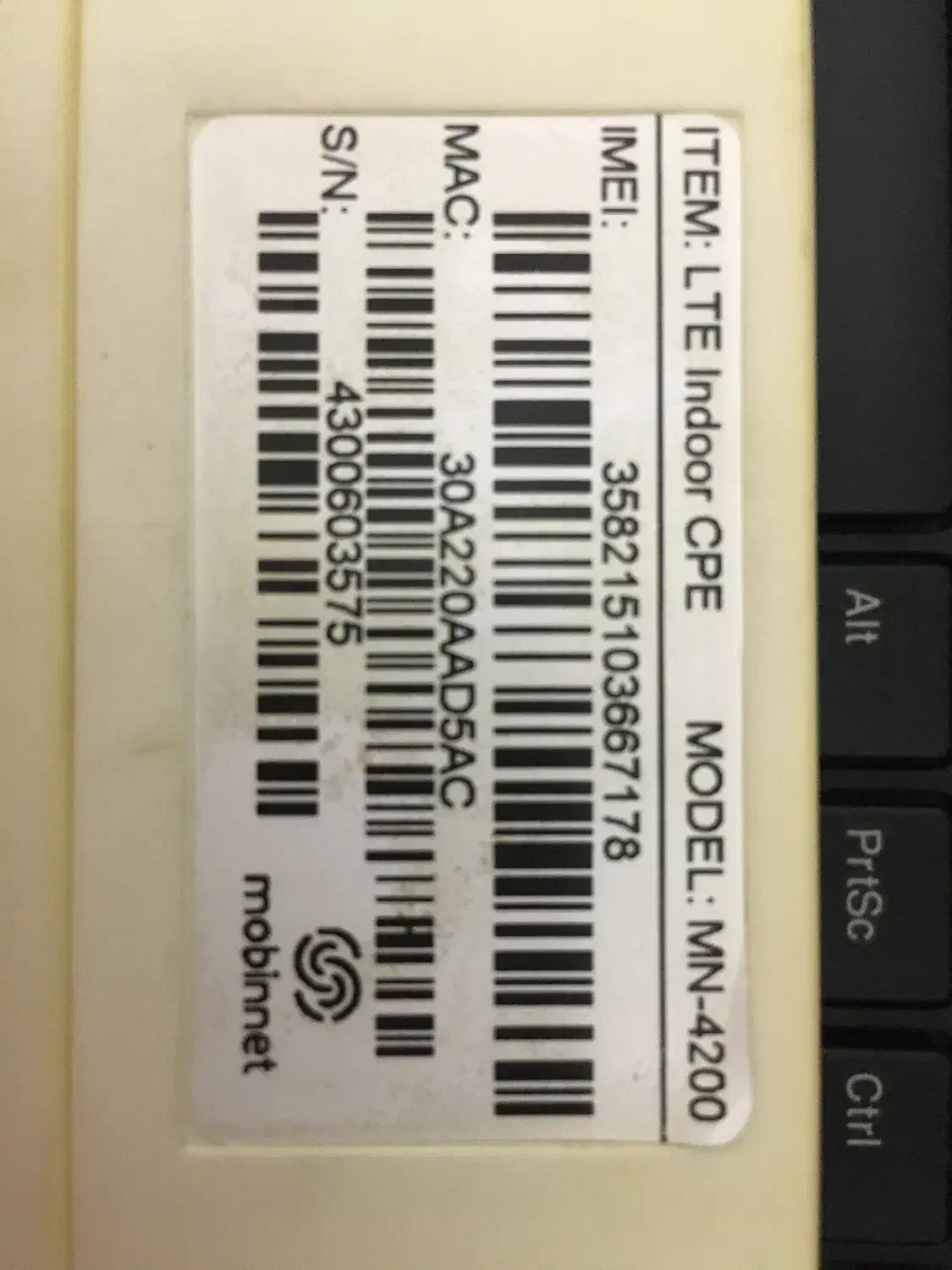 مودم مبین نت TD-LTE|مودم و تجهیزات شبکه|تالش, هشتپر|دیوار