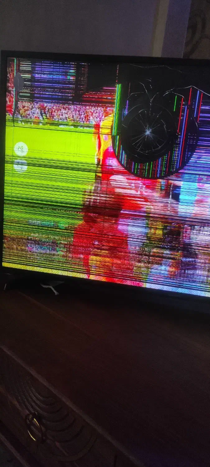 یک تلویزیون سامسونگ 43اینچ|تلویزیون و پروژکتور|میانه, |دیوار