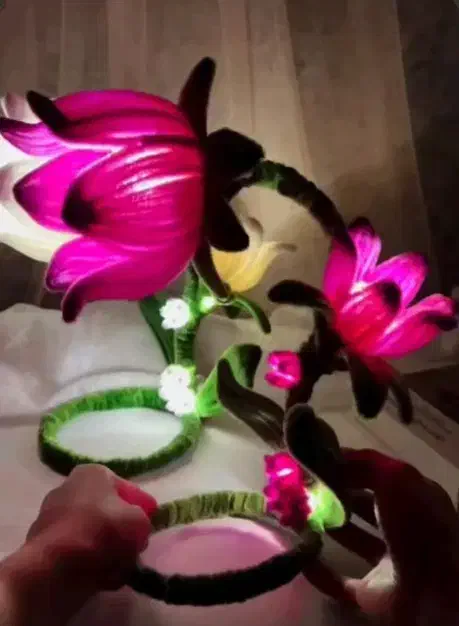 آباژور مخملی|چراغ خواب و آباژور|تبریز, |دیوار