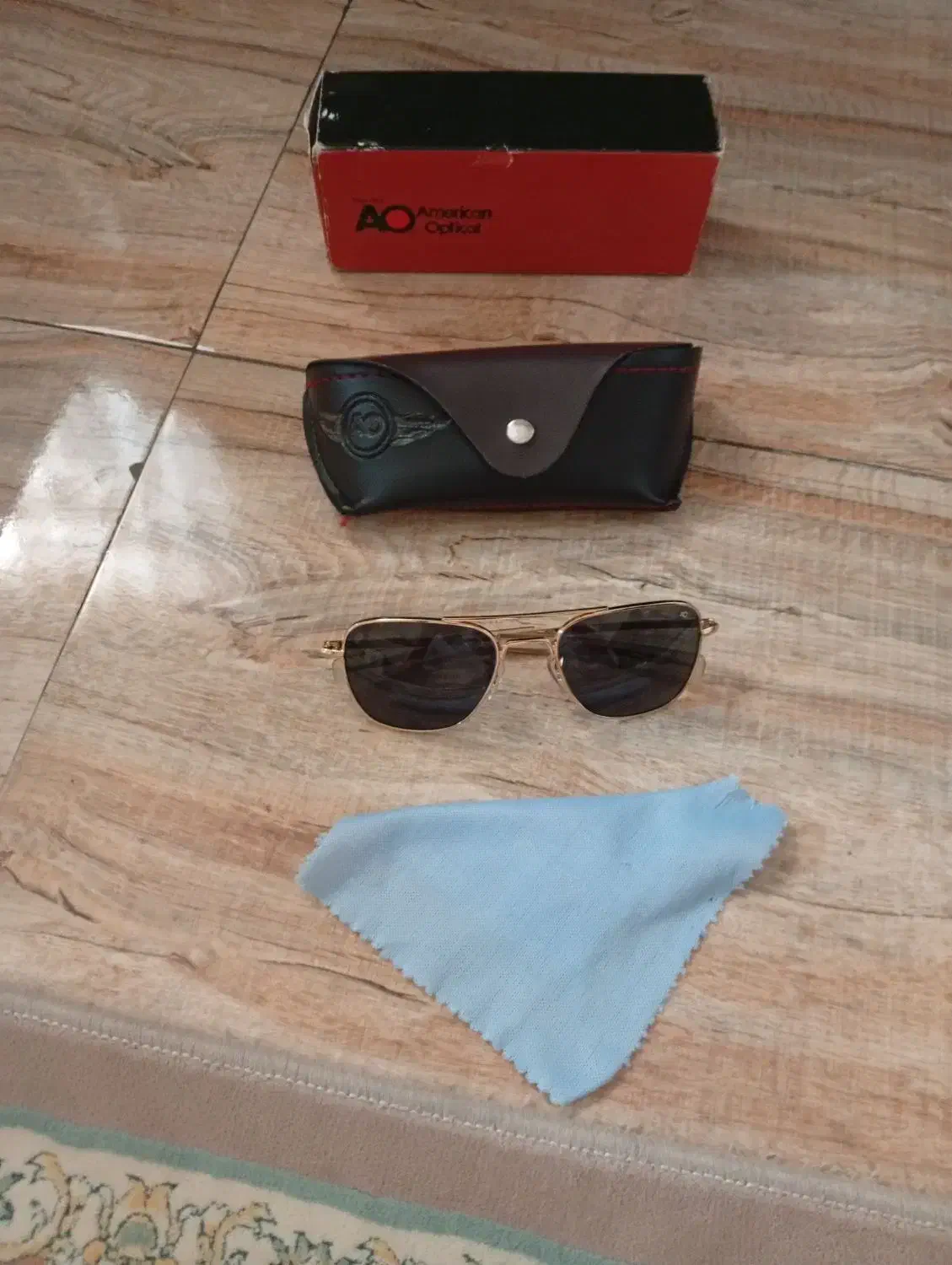 عینک ای او خلبانی آمریکن اپتیکال|زیورآلات و اکسسوری|تهران, لویزان|دیوار