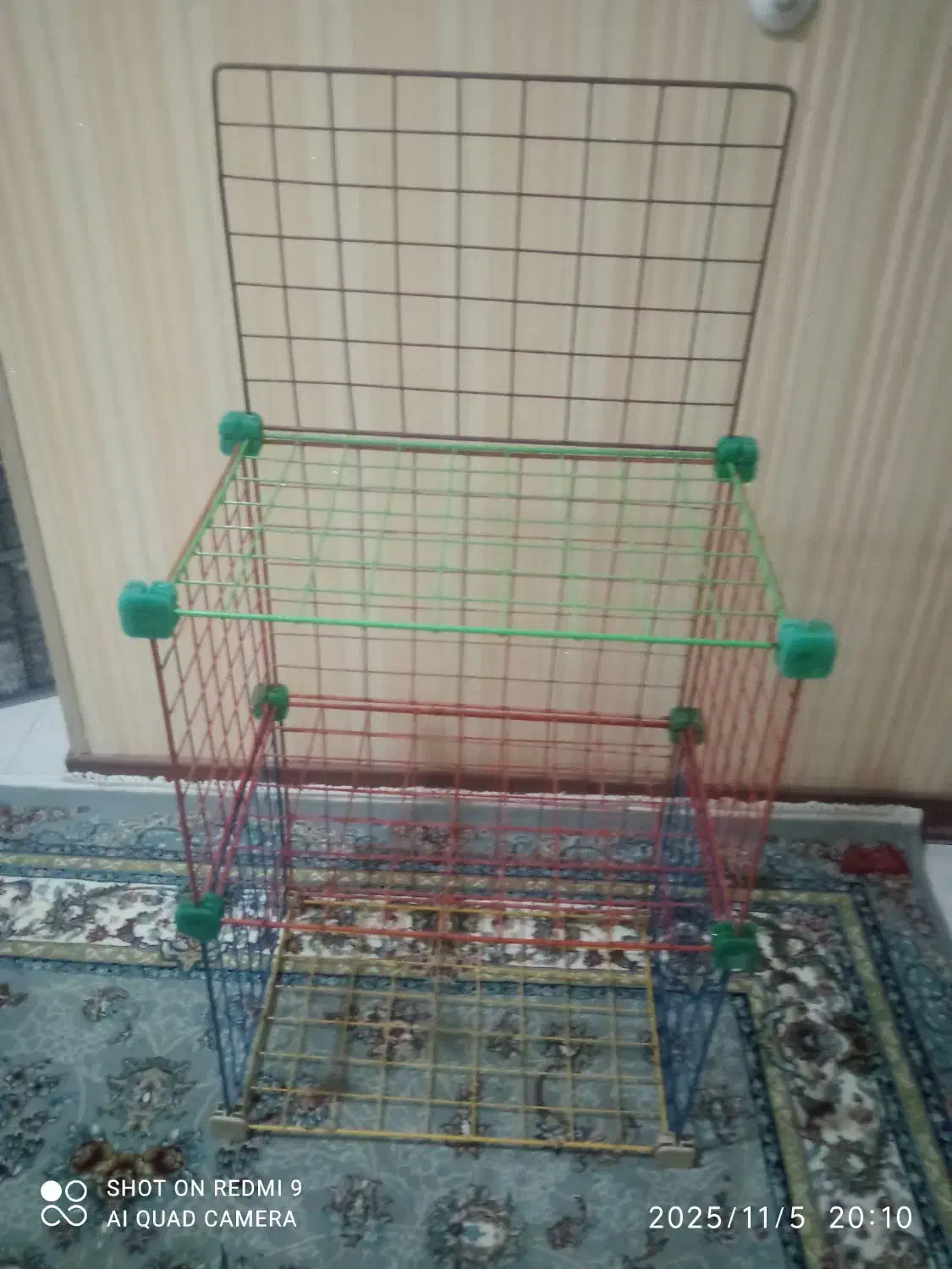 قفسه ی طبقه بندی برااتاق کودک|کتابخانه، شلف، قفسه‌های دیواری|سبزوار, سجاد|دیوار