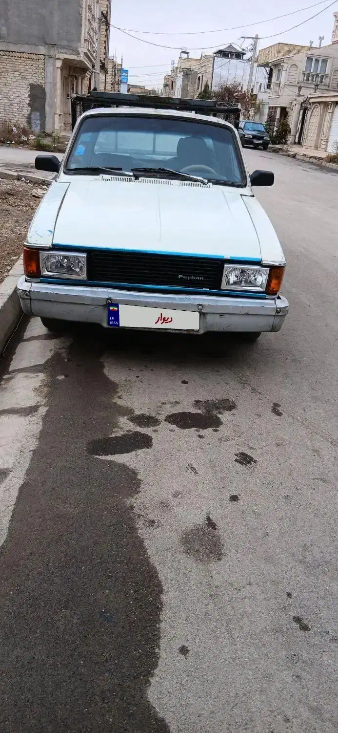 پیکان وانت مدل 84 دوگانه سوز|خودرو سواری و وانت|تاکستان, |دیوار