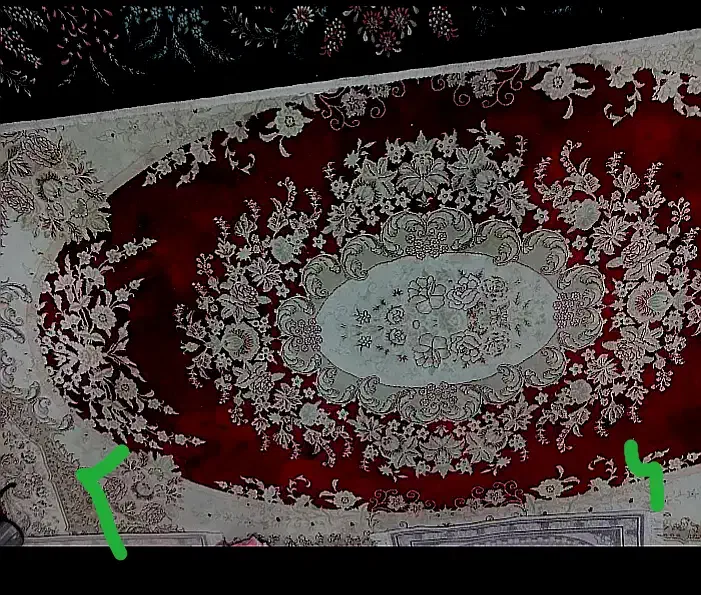 فرش سرمه ای ۱۲ و۶ متری نو درحدنو|فرش|کنگاور, |دیوار