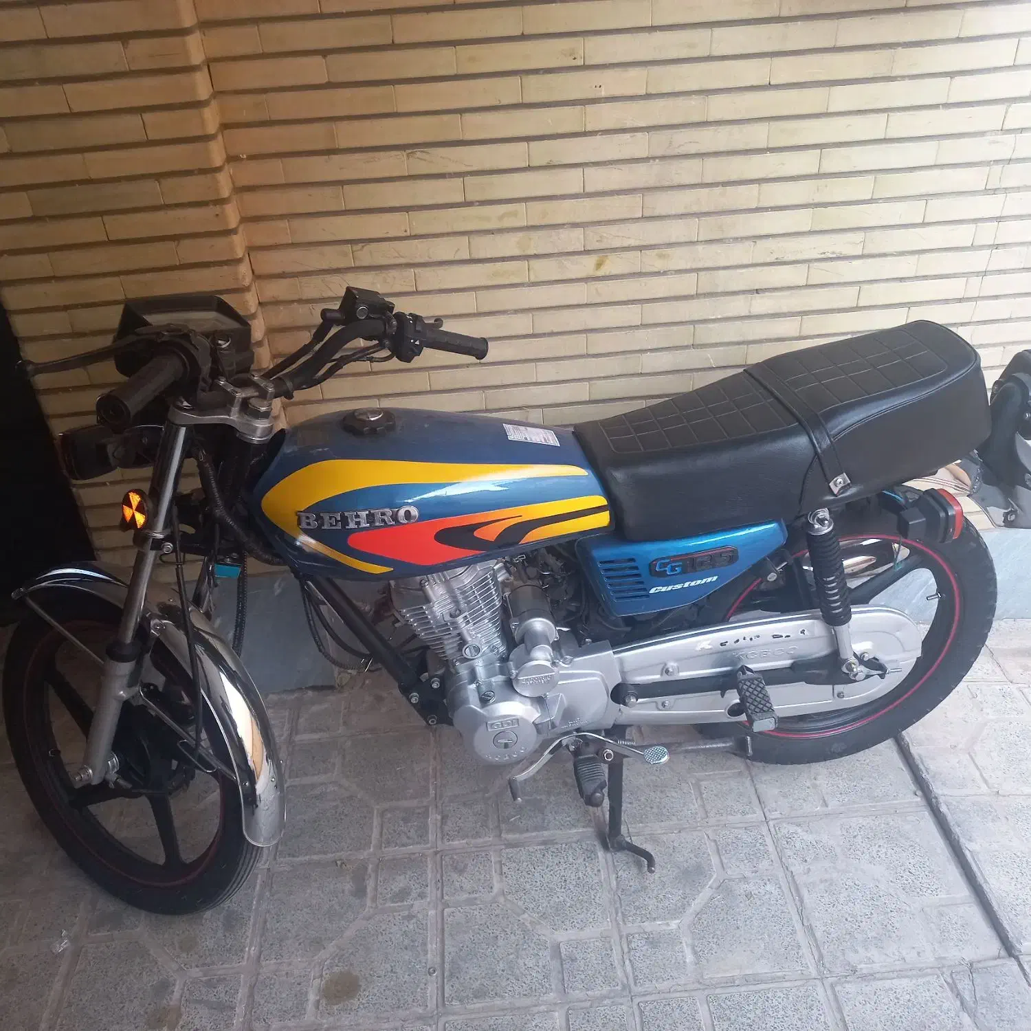 موتور ۱۲۵ بهرو ۱۴۰۱ استارتی نقدوچکی|موتورسیکلت|اصفهان, آفاران|دیوار