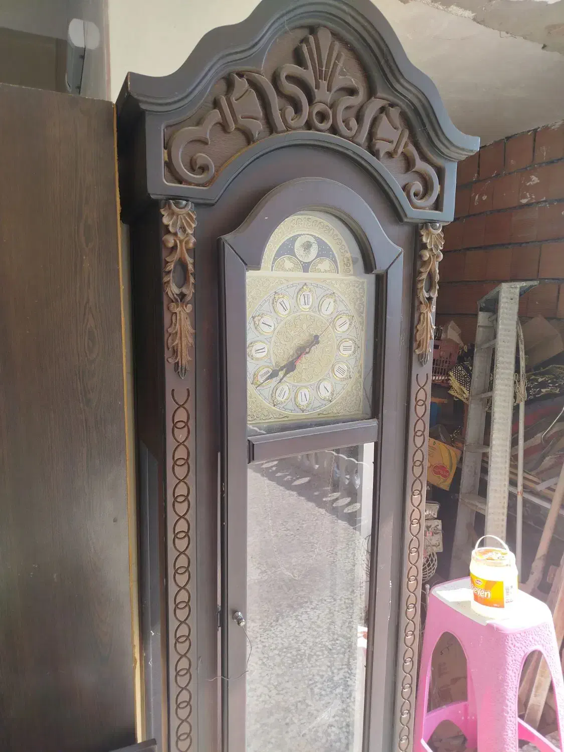 ساعت ایستاده چوبی|ساعت دیواری و تزئینی|گرگان, |دیوار