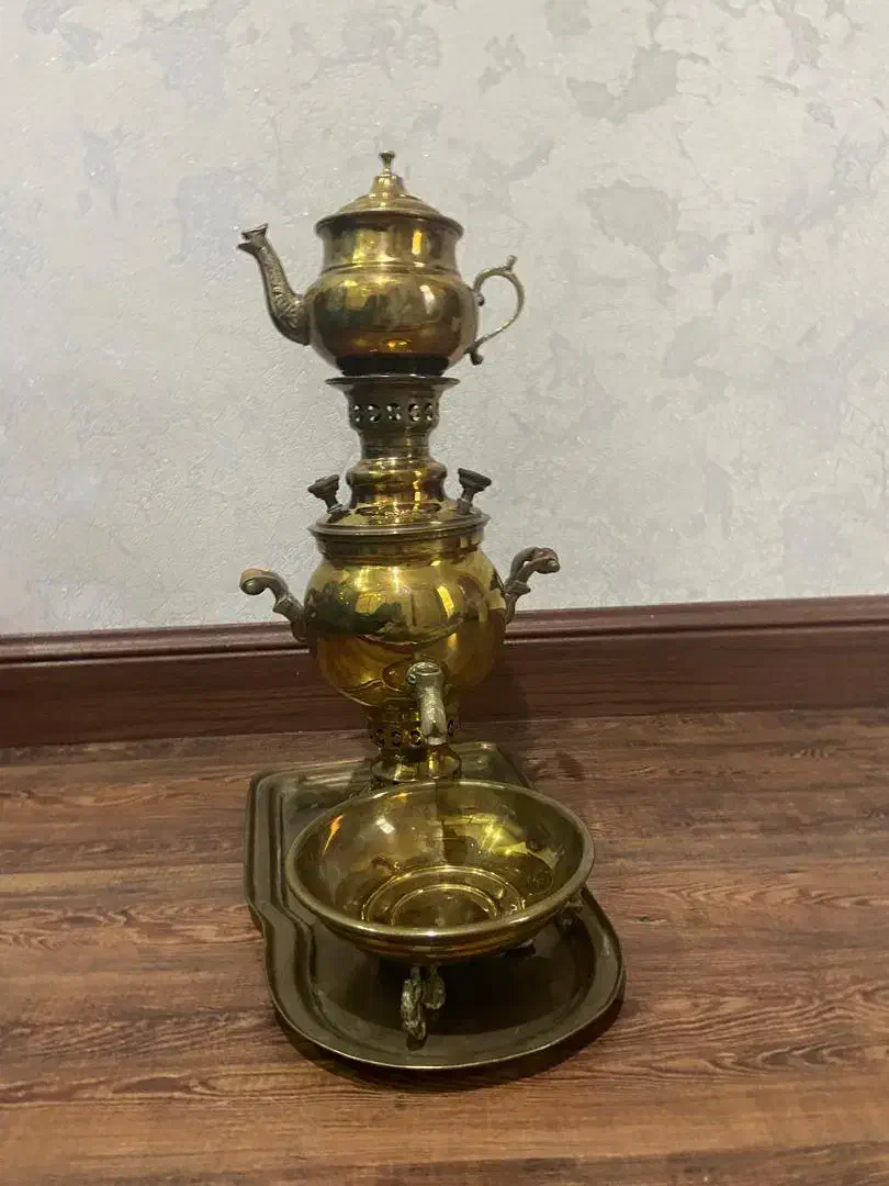سماور برنجی|سماور، چایساز، قهوهساز|تهران, خانی آباد نو شمالی|دیوار