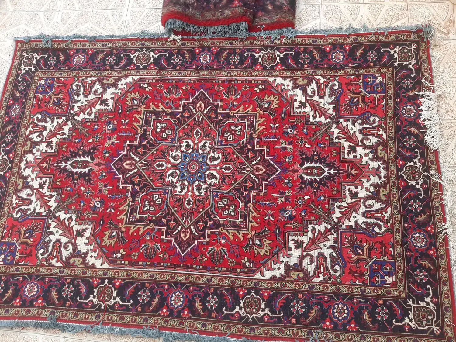 فرش ۶ متری|فرش|تبریز, |دیوار