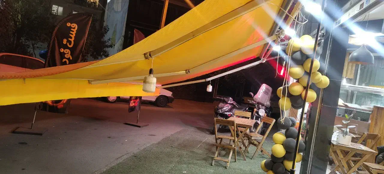 سایبان فنری آلومینیومی ۴ فصل درحد نو|مصالح و تجهیزات ساختمان|تهران, ائمه اطهار|دیوار