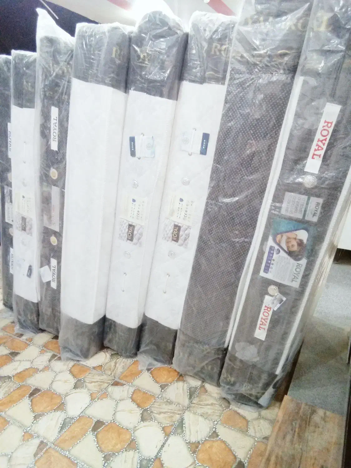 تشک رویال  ۱ نفره و ۱نیم نفره پد دار|تشک تختخواب|رامهرمز, |دیوار