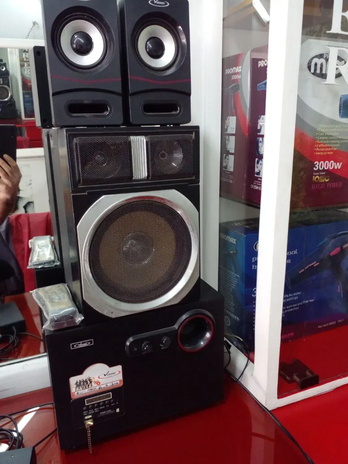 اسپیکرفلش خور|سیستم صوتی خانگی|بابل, |دیوار