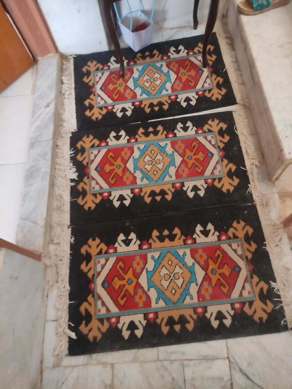 سه عدد دم فرشی|روفرشی|شاهین‌شهر, فدک|دیوار