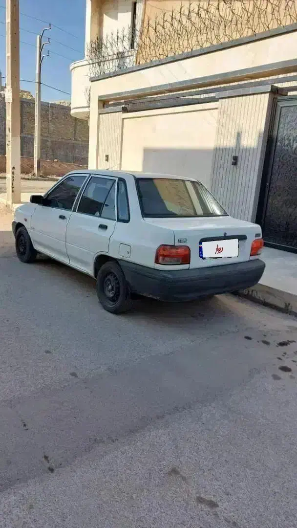 پراید صبا سفید|خودرو سواری و وانت|یزد, |دیوار