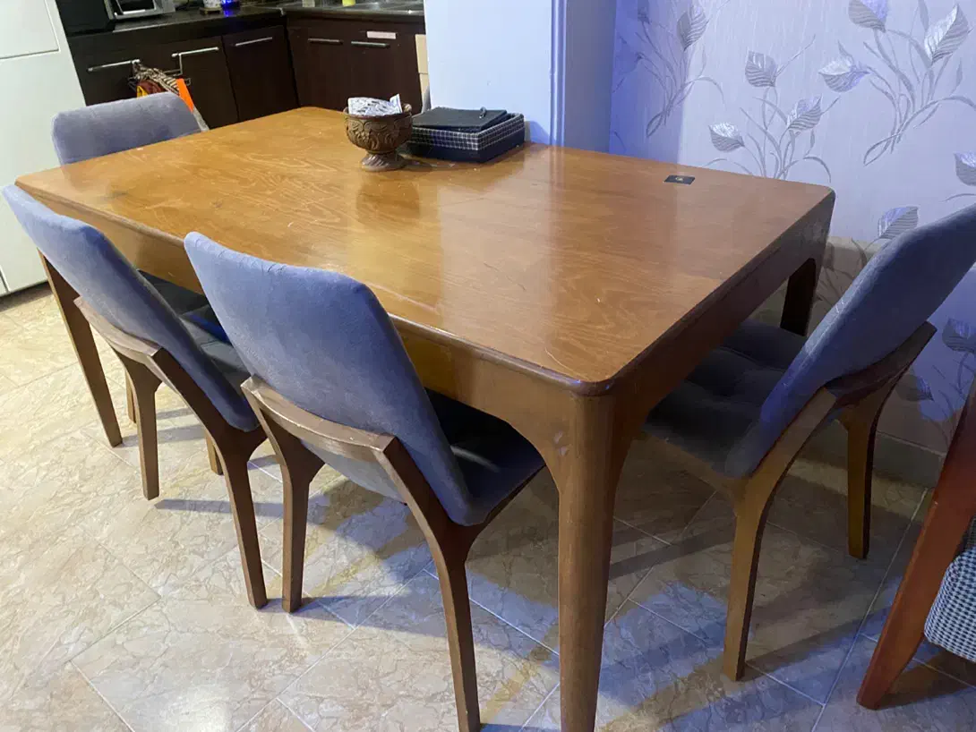 میز و صندلی ناهارخوری شش نفره|میز و صندلی غذاخوری|گرگان, |دیوار