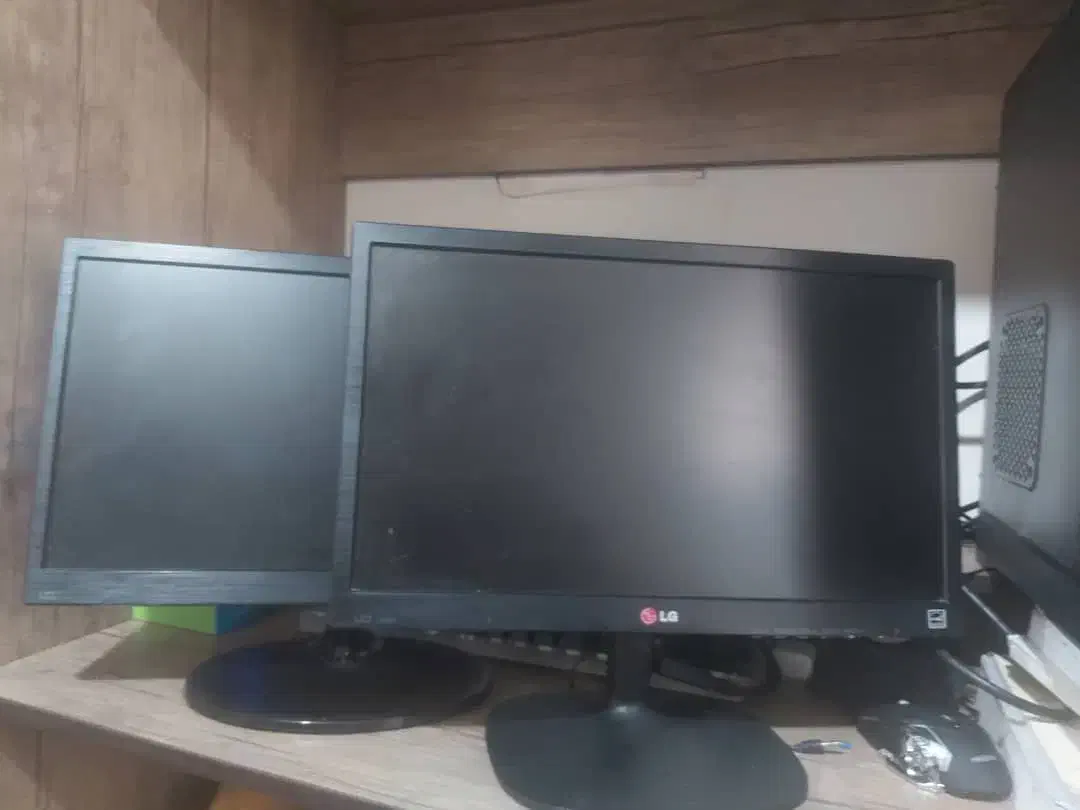 مانیتور ۱۹ اینچ vgaپنل باریک ال جی|قطعات و لوازم جانبی رایانه|رباط‌کریم, مسکن مهر آبشناسان|دیوار