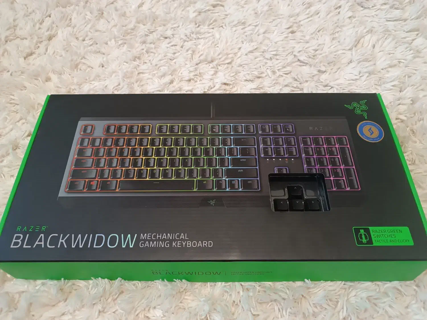 کیبورد ریزر Blackwidow RGB|قطعات و لوازم جانبی رایانه|تهران, دریاچه شهدای خلیج فارس|دیوار