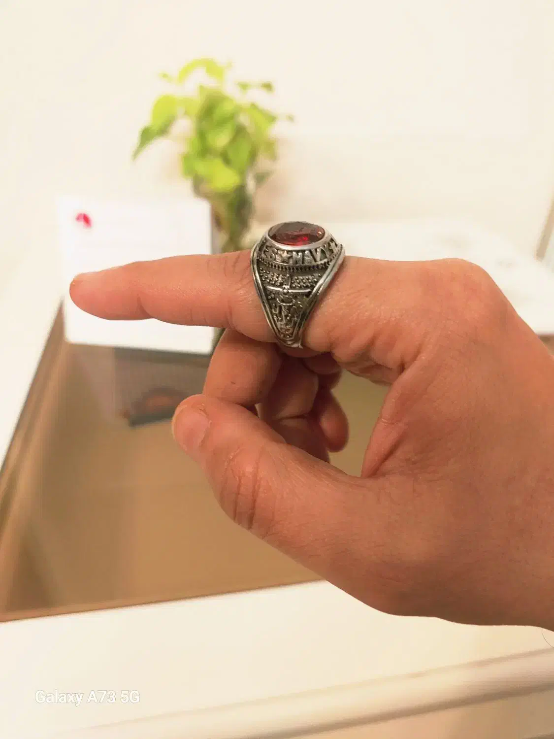 زنجیر استیل اصل انگلیس با تعدادی انگشتر|بدلیجات|تهران, خواجه نظام الملک|دیوار