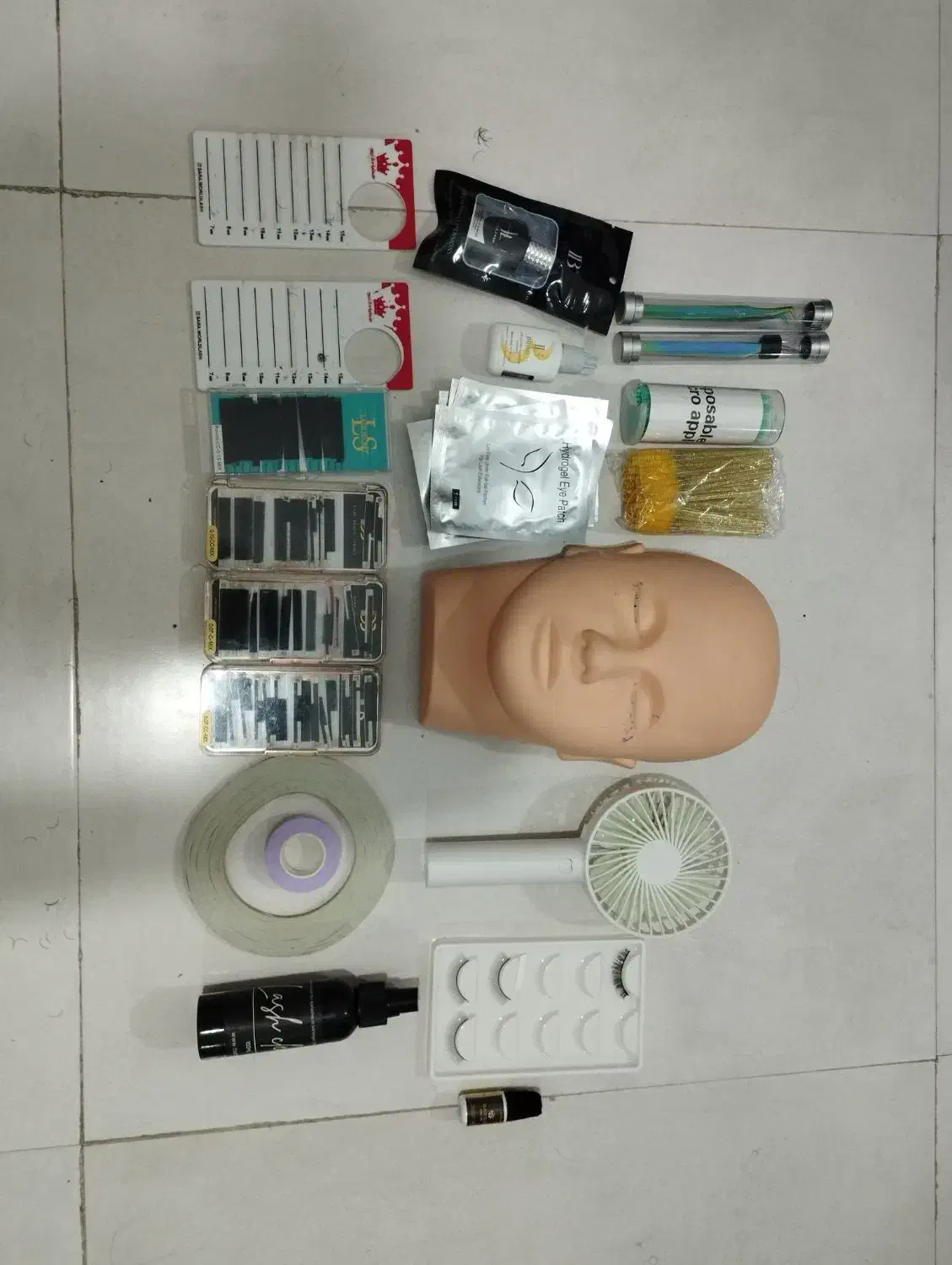 وسایل اکستنشن مژه|آرایشی، بهداشتی، درمانی|شیراز, تندگویان|دیوار