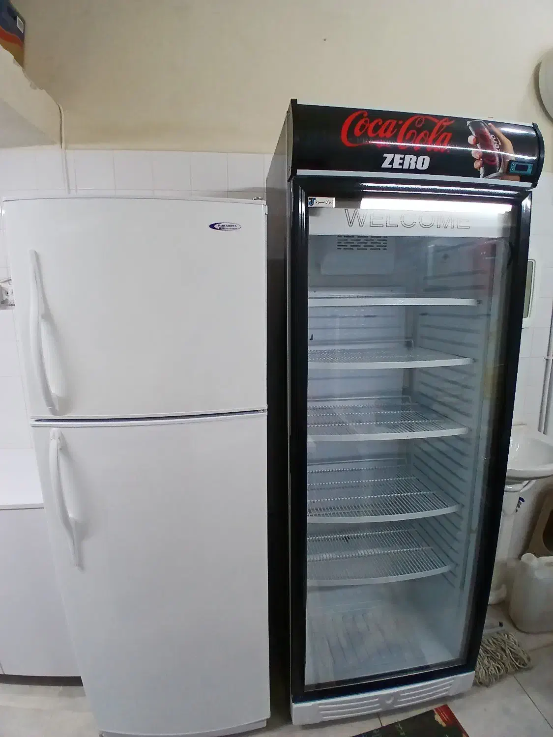 یخچال ایستاده ویترینی تهران سردوخانگی|یخچال و فریزر|اوز, |دیوار