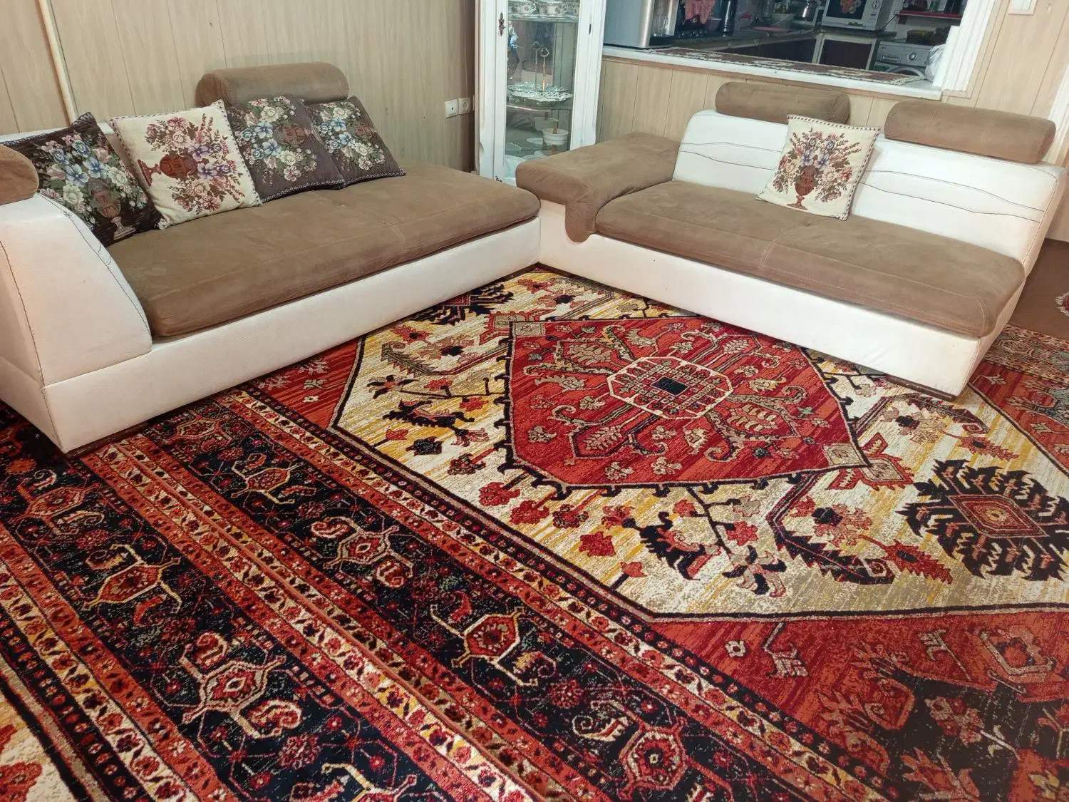 فروش مبل هفت نفره|مبلمان خانگی و میز عسلی|شیراز, فرهنگیان|دیوار