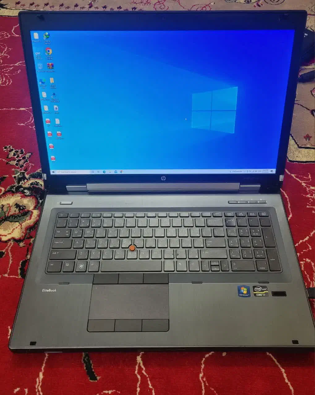 لب تاب hp 8770 w|رایانه همراه|سمنان, |دیوار