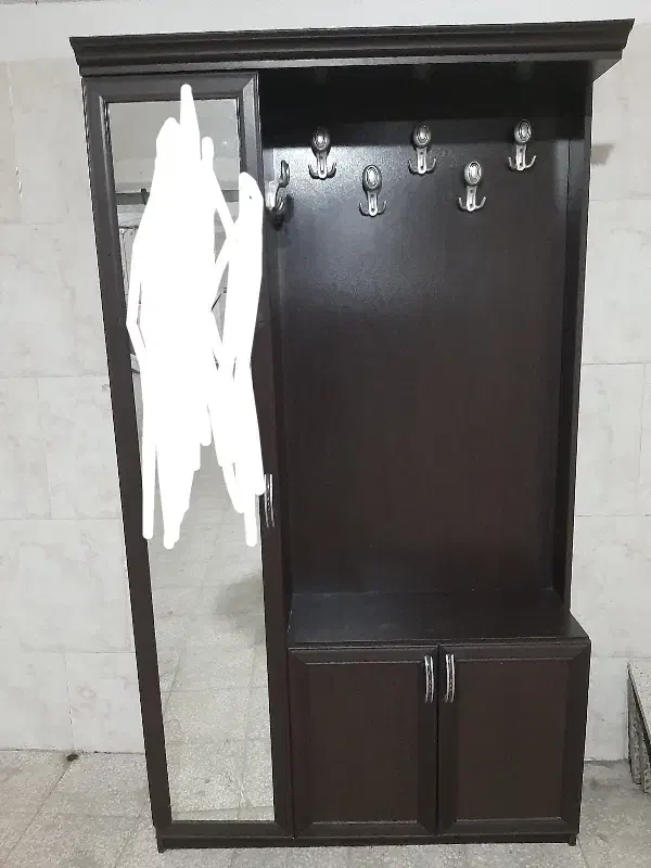 کمد دیواری به خط خش|جاکفشی، کمد، دراور|گرگان, |دیوار