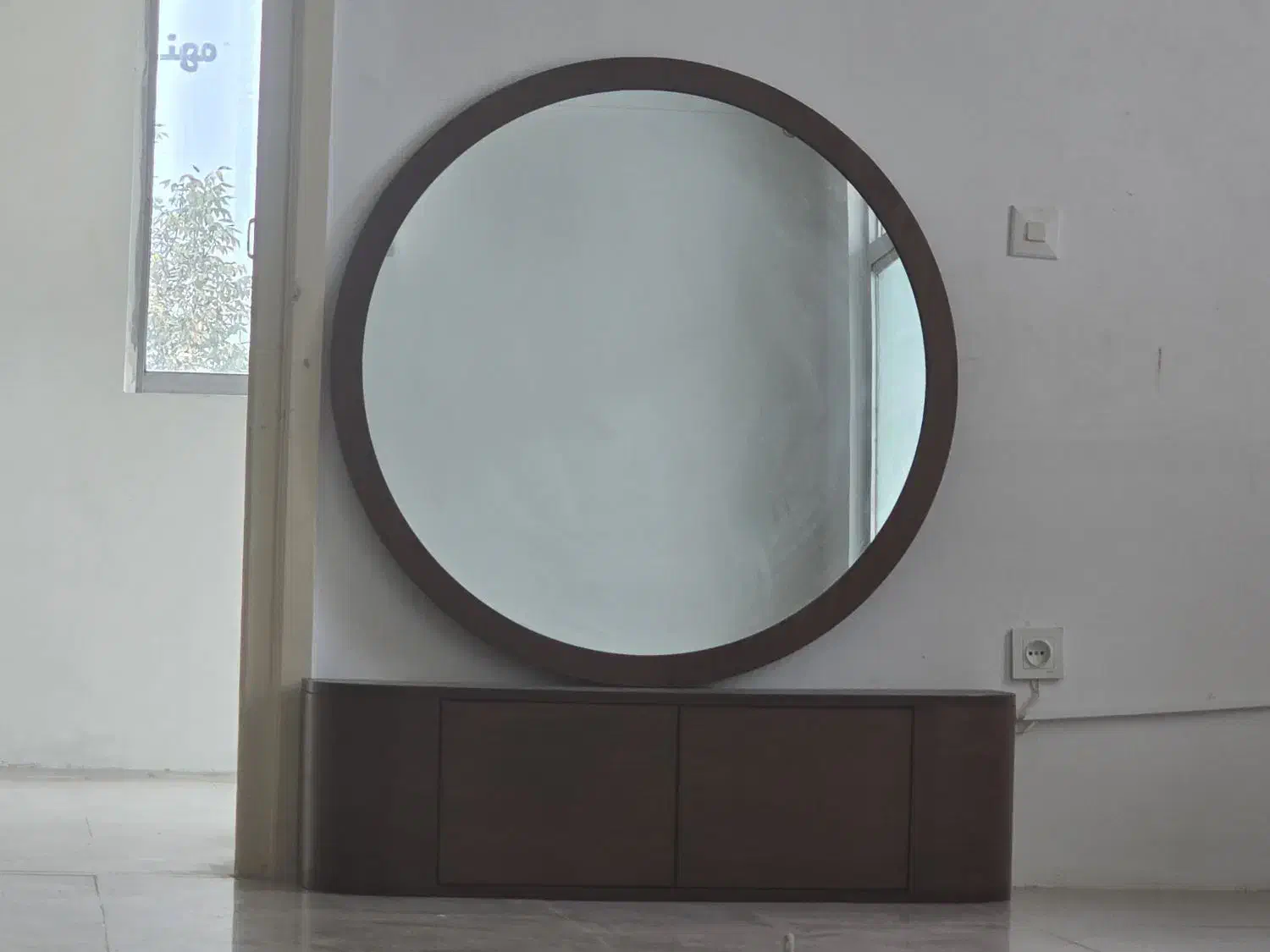 آیینه کنسول دو کشو|بوفه، ویترین، کنسول|نوشهر, |دیوار