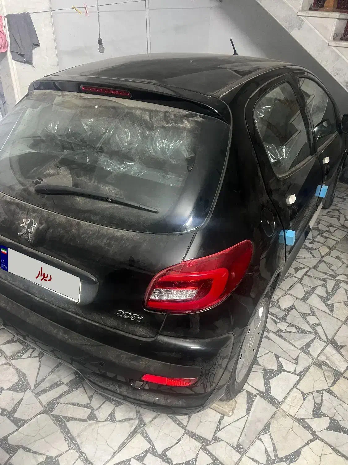 پژو۲۰۷i دنده ای tu5مدل۱۴۰۴ خشک مشکی برج۶|خودرو سواری و وانت|بابل, |دیوار