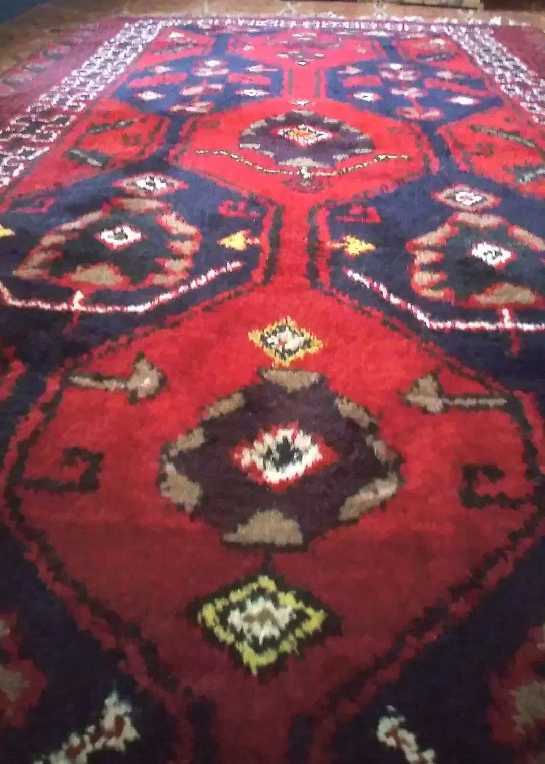 قالی دست بافت محلی|فرش|شوشتر, |دیوار