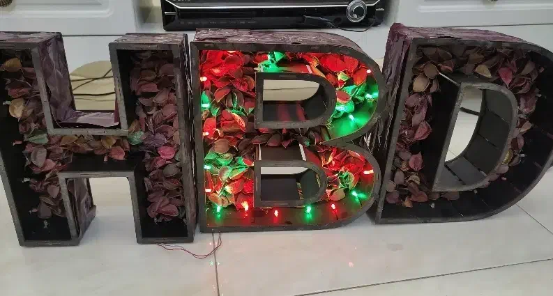 HBD رقص نور|ریسه و چراغ تزئینی|نیشابور, فردوس شمالی|دیوار