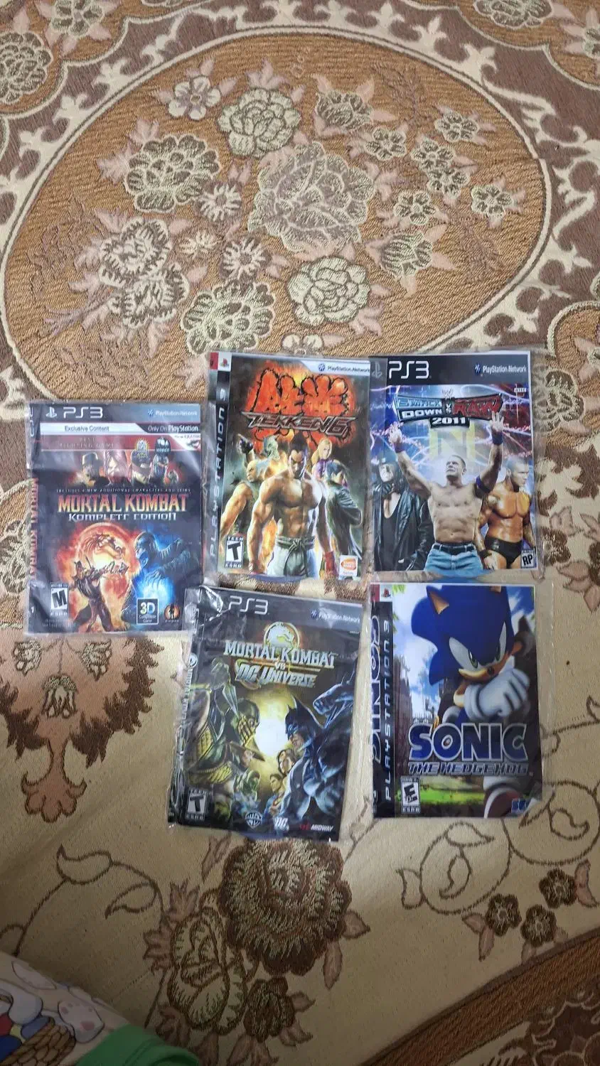 ۵عدد سی دی بازی پی اس۳|کنسول، بازی ویدئویی و آنلاین|ورامین, ورامین|دیوار