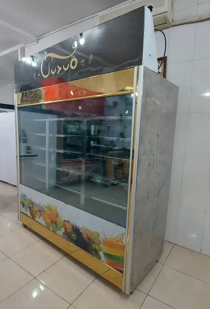 فریزر تمام استیل داخل و بیرون ویترینی|فروشگاه و مغازه|اشکنان, |دیوار