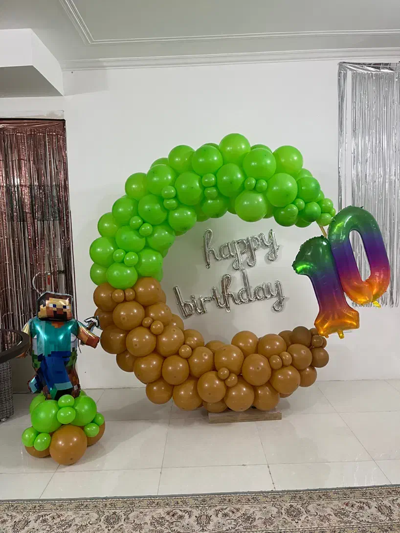 بادکنک آرایی تولد و مراسمات شما با بهترین قیمت|خدمات پذیرایی، مراسم|یزد, |دیوار