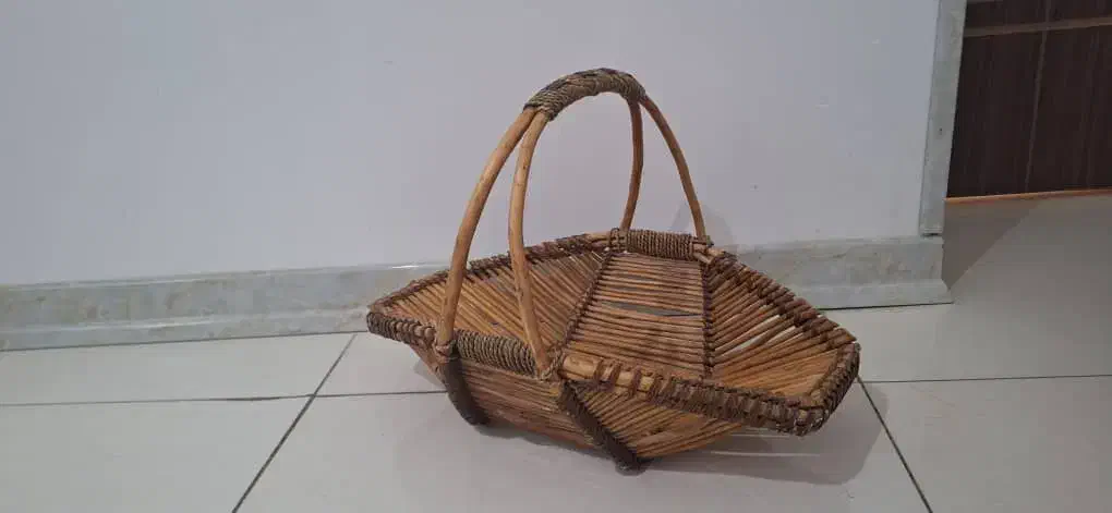 سبد حصیری|صنایع دستی و سایر لوازم تزئینی|اصفهان, ابر|دیوار