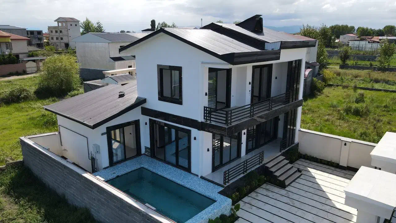 ویلای استخردار مدرن در قلب شهر چاف سند تک برگ|فروش خانه و ویلا|چاف و چمخاله, |دیوار