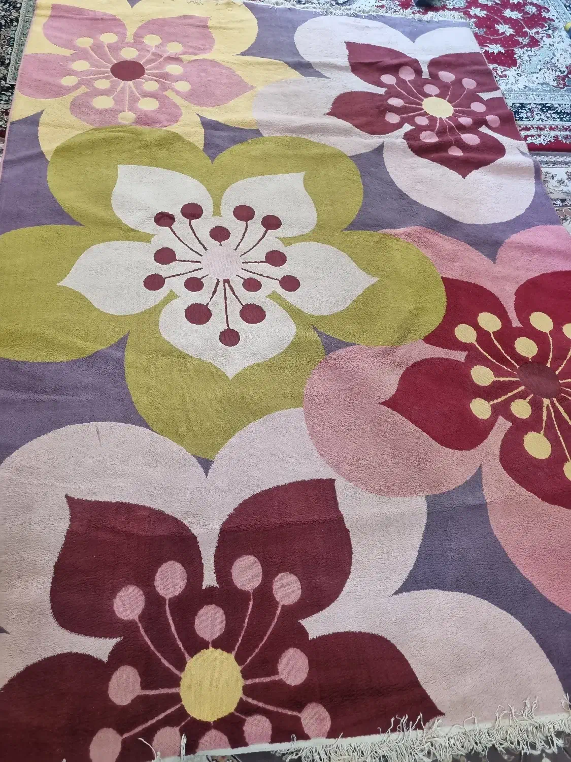 گلیم فرش|گلیم، جاجیم، گبه|اصفهان, خانه اصفهان|دیوار