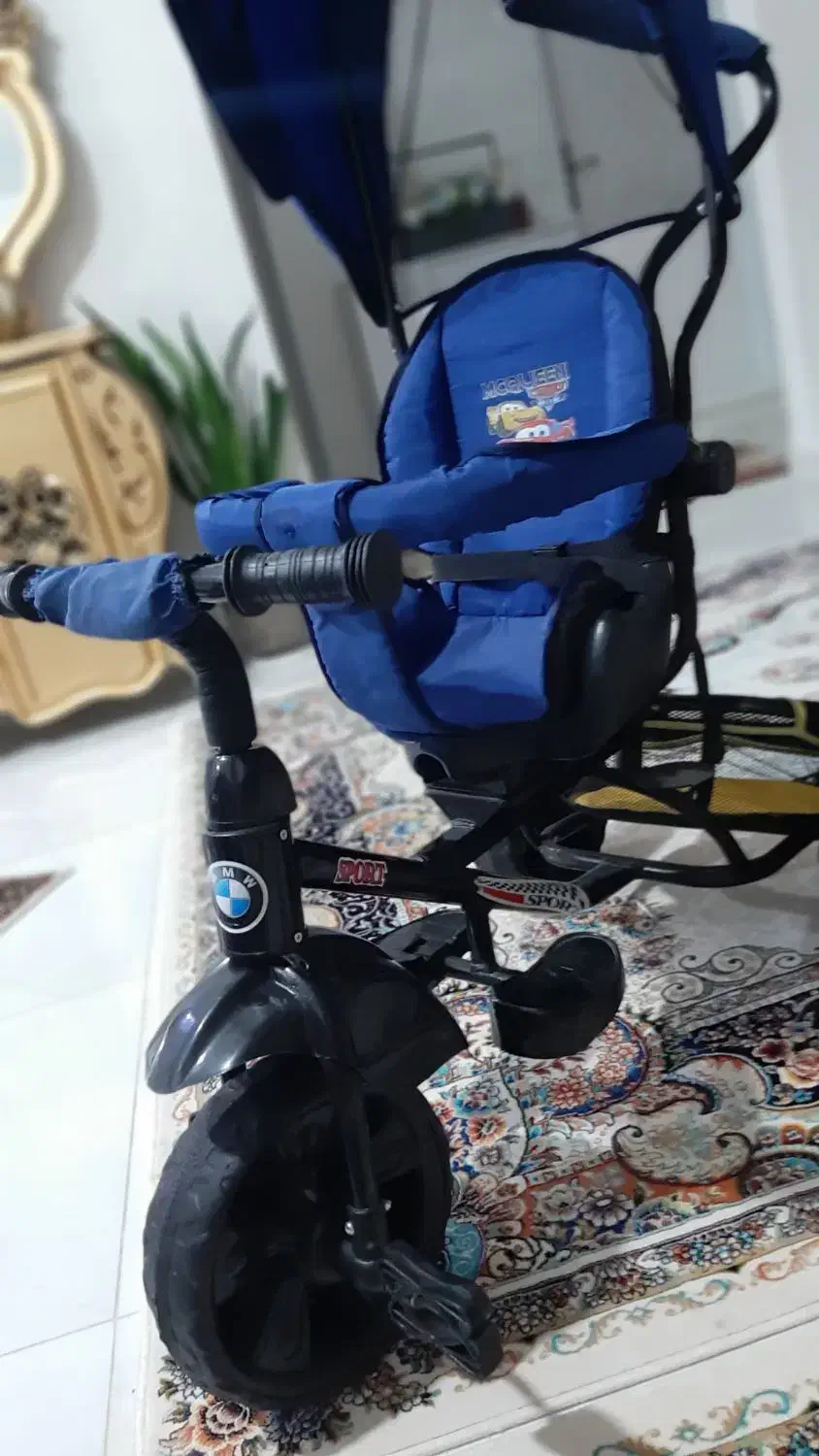 سه چرخه کالسکه ای|دوچرخه، اسکیت، اسکوتر|ماکو, |دیوار