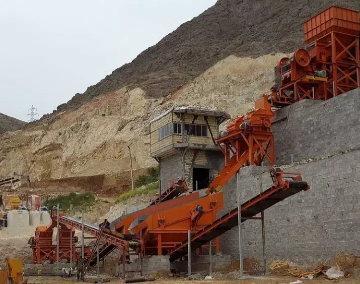 سرند .آسیاب .نوارنقاله.فیدر|ماشینآلات صنعتی|اصفهان, آبشار|دیوار