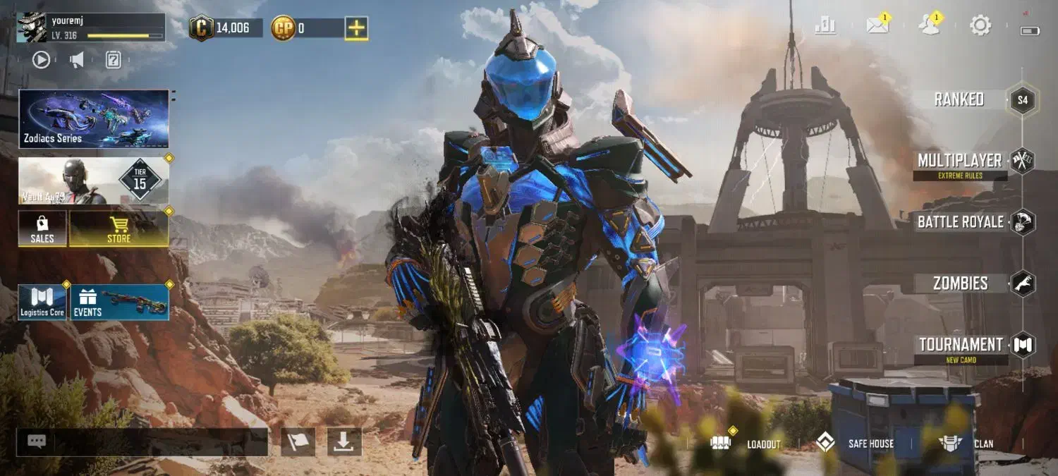 اکانت کالاف دیوتی موبایل|کنسول، بازی ویدئویی و آنلاین|تهران, شهران جنوبی|دیوار