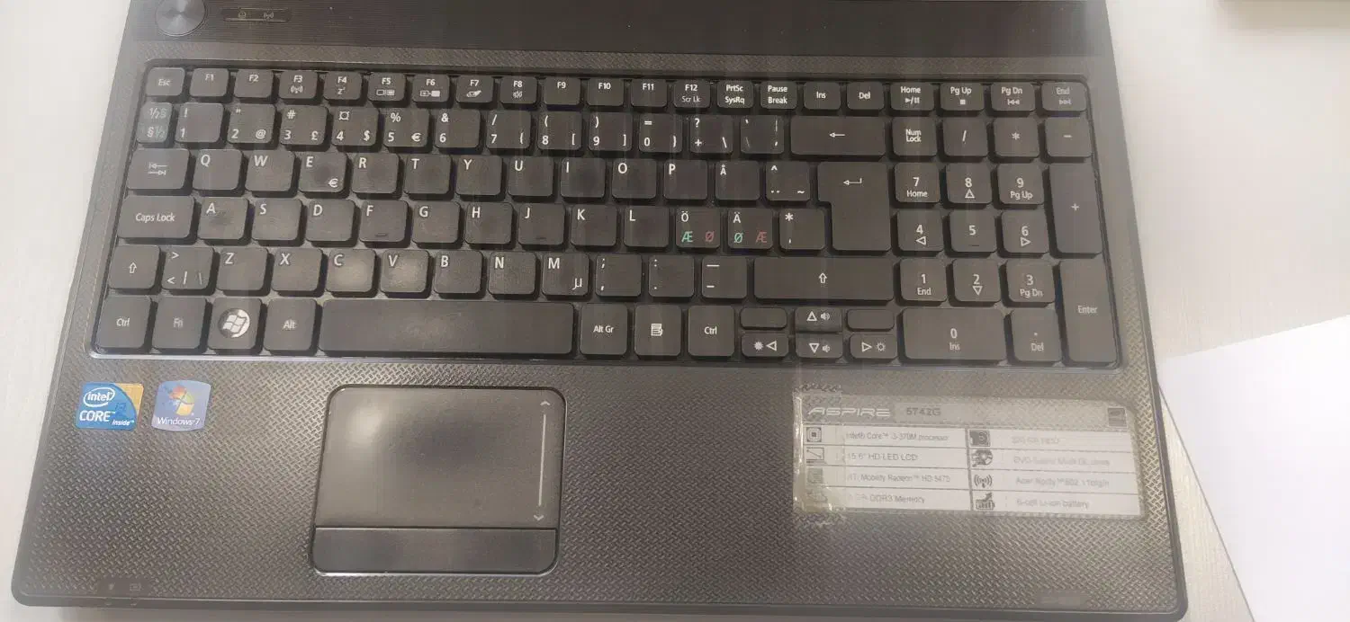 acer aspire 5742g i3-ram4-hdd320|رایانه همراه|تهران, هروی|دیوار