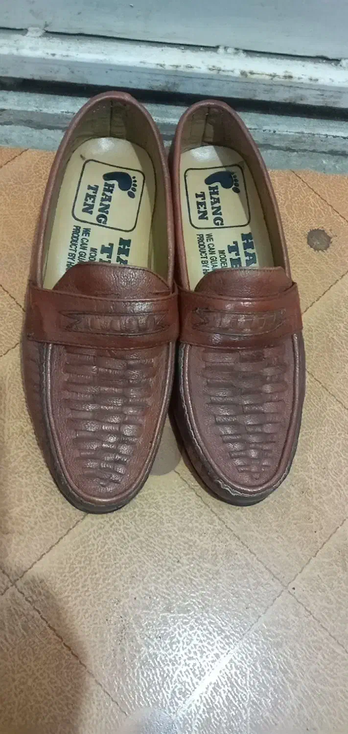 کفش مردانه  چرم دست دوز|کیف، کفش، کمربند|رشت, حمیدیان|دیوار