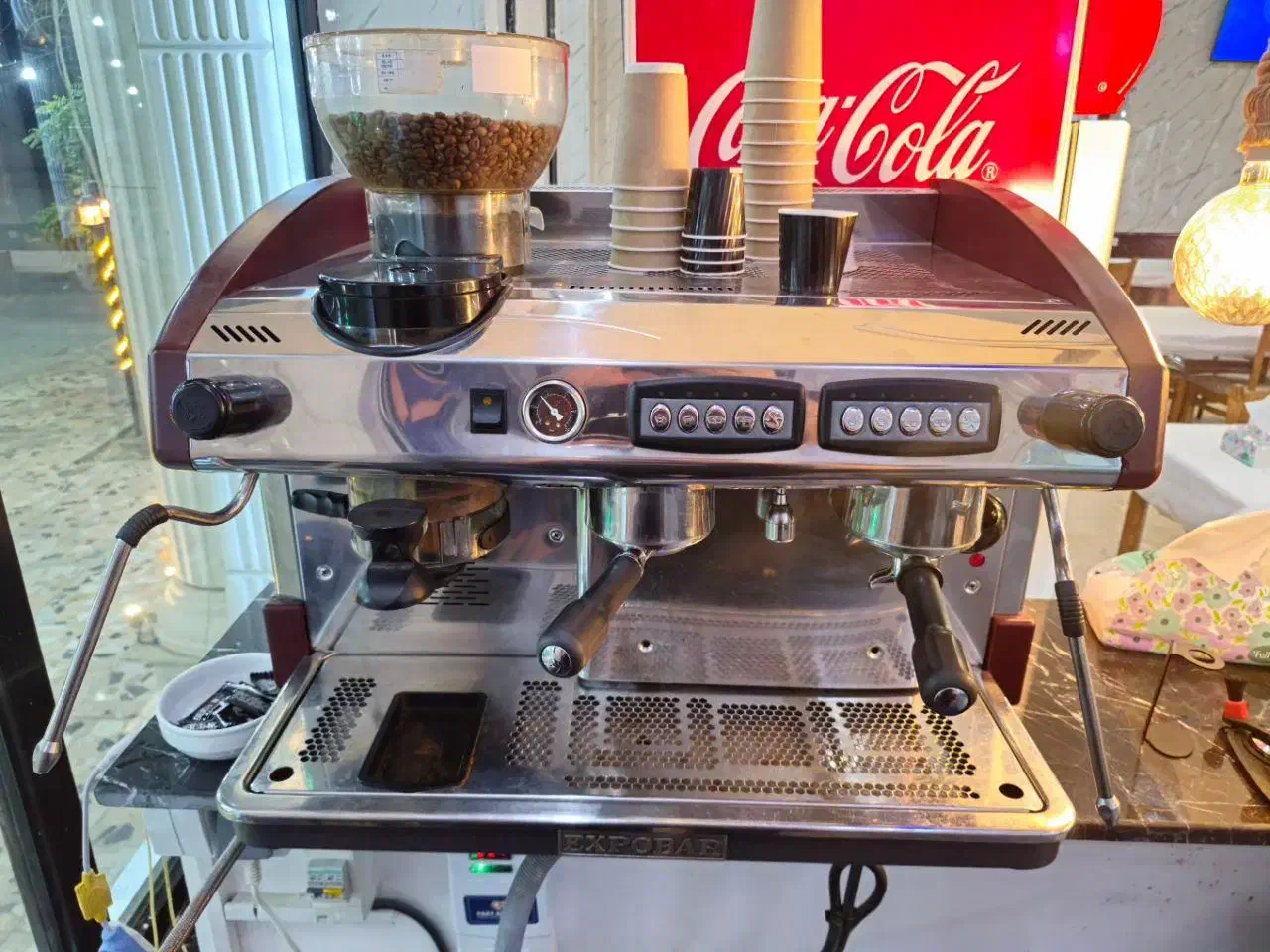 اسپرسو ساز برند الگانس|سماور، چایساز، قهوهساز|رباطکریم, کیکاور|دیوار