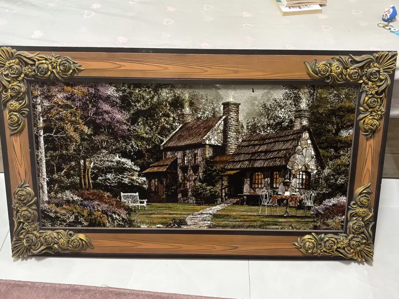 تابلو فرش ماشینی با طرح چشم نواز|تابلو فرش|اصفهان, بهارستان|دیوار