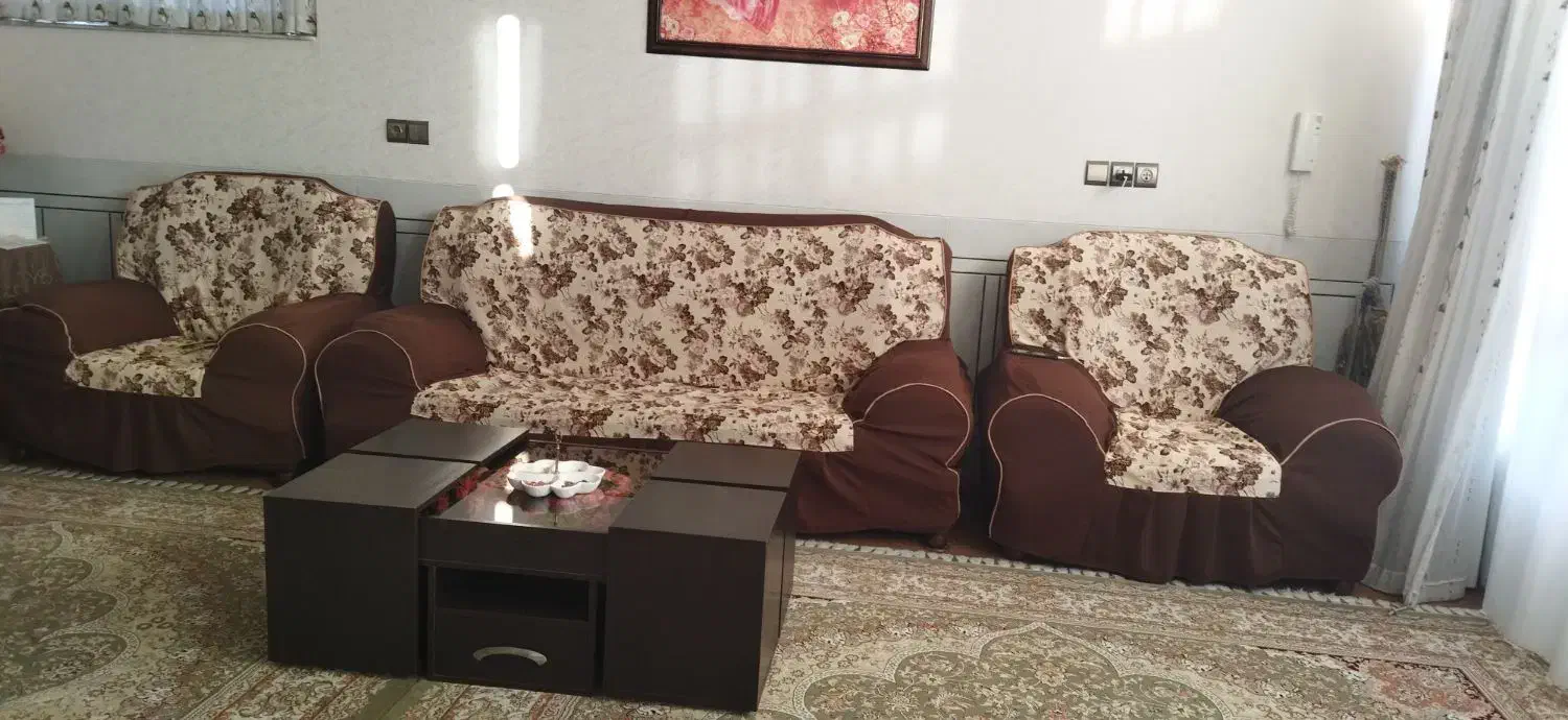 مبل هفت نفره مناسب باغ|مبلمان خانگی و میز عسلی|نجف‌آباد, امیرآباد|دیوار